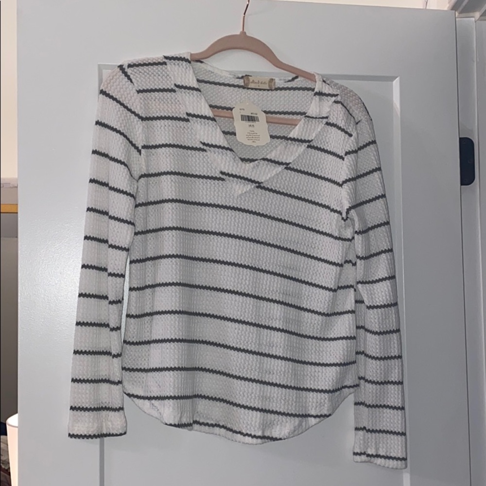 long sleeve striped shirt